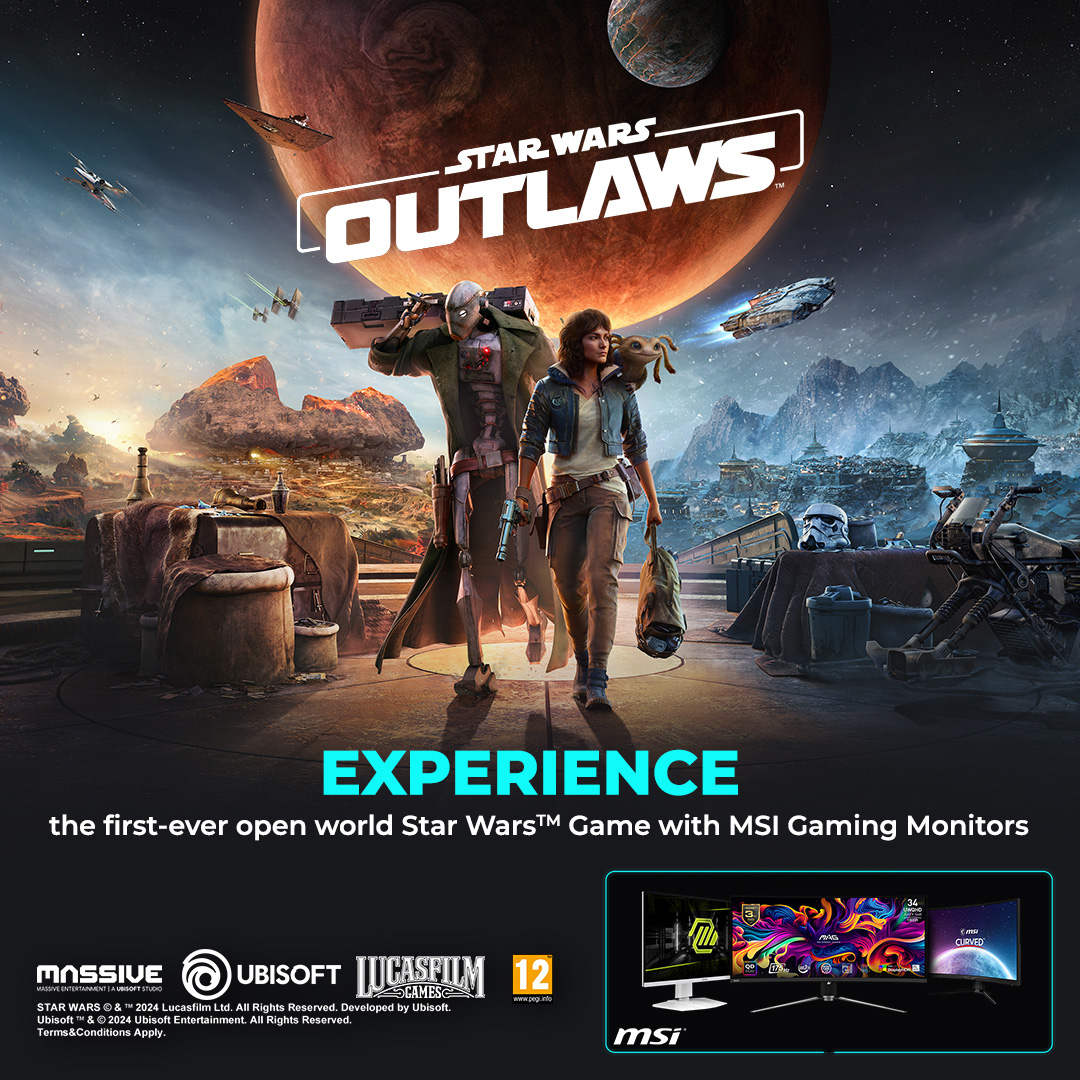 Experience Star Wars™ Outlaws with MSI